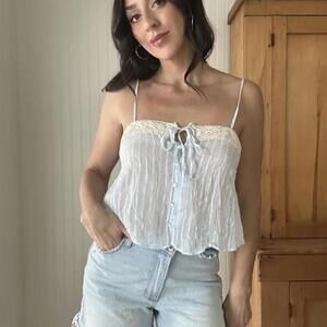 Lightweight semi sheer breezy top from Zara
